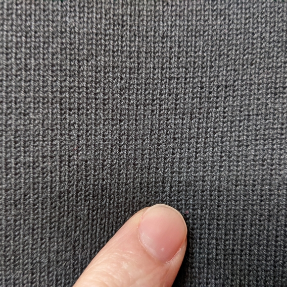 Peter Nygard Ladies Black Suede Leather Coat, Size L - Picture 9 of 10